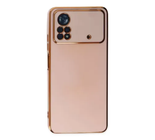Xiaomi Poco X4 Pro 5G Kılıf Volet Silikon - Pembe