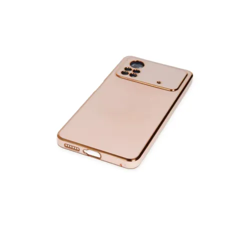 Xiaomi Poco X4 Pro 5G Kılıf Volet Silikon - Pembe