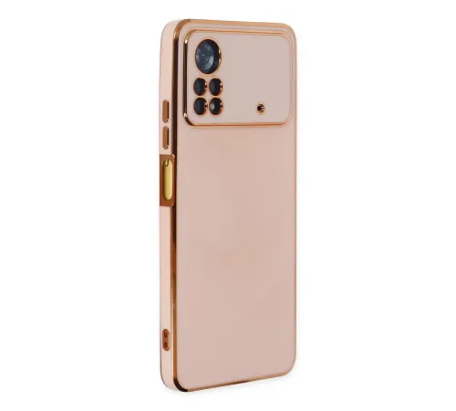 Xiaomi Poco X4 Pro 5G Kılıf Volet Silikon - Pembe