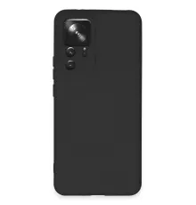 Xiaomi Mi 12T Pro Kılıf Nano içi Kadife Silikon - Siyah