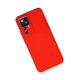 Xiaomi Mi 12T Pro Kılıf Nano içi Kadife Silikon - Kırmızı