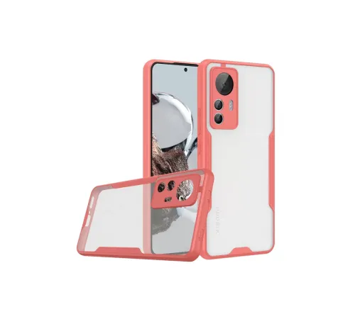 Xiaomi Mi 12T Kılıf Platin Silikon - Pembe