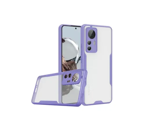 Xiaomi Mi 12T Kılıf Platin Silikon - Lila