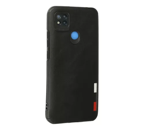 Xiaomi Redmi 9C Kılıf Loop Deri Silikon - Siyah