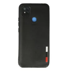 Xiaomi Redmi 9C Kılıf Loop Deri Silikon - Siyah