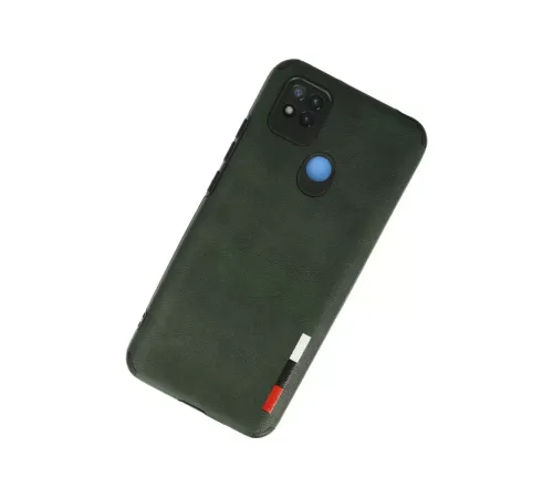 Xiaomi Redmi 9C Kılıf Loop Deri Silikon - Yeşil