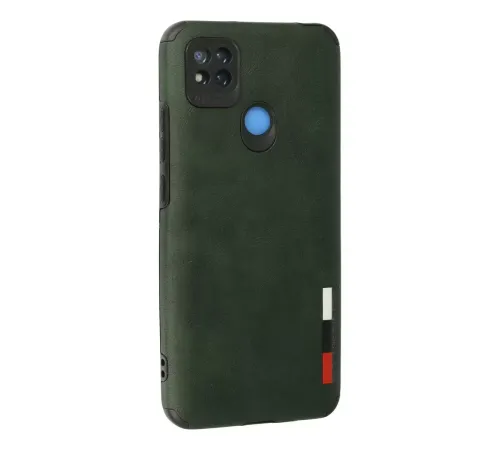 Xiaomi Redmi 9C Kılıf Loop Deri Silikon - Yeşil
