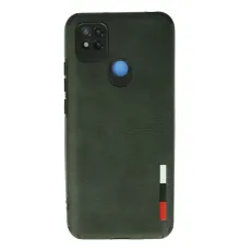 Xiaomi Redmi 9C Kılıf Loop Deri Silikon - Yeşil