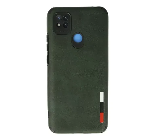 Xiaomi Redmi 9C Kılıf Loop Deri Silikon - Yeşil