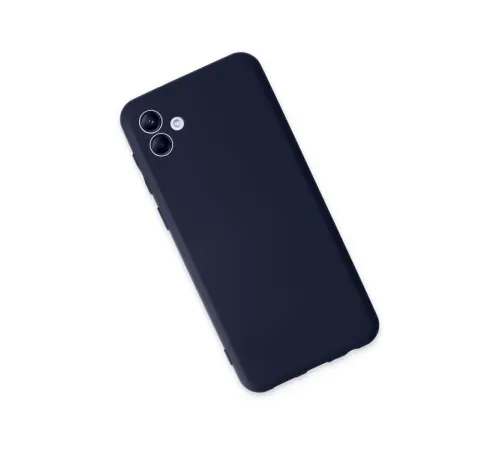 Samsung Galaxy A04 Kılıf First Silikon - Lacivert