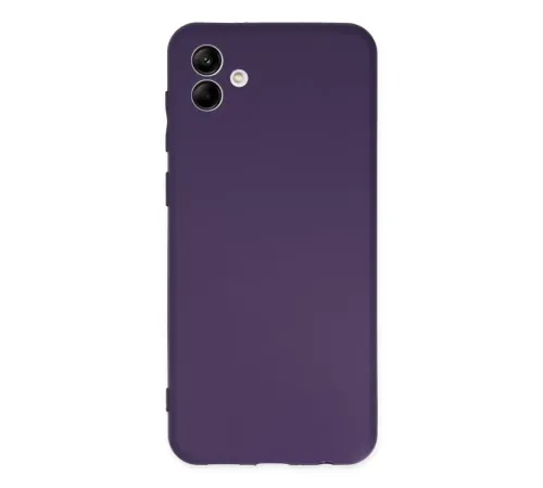 Samsung Galaxy A04 Kılıf First Silikon - Mor