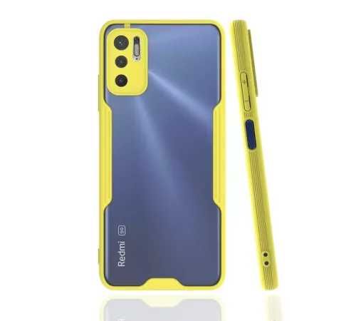 Xiaomi Redmi Note 11 SE Kılıf Platin Silikon - Sarı