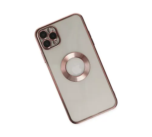 Apple iPhone 11 Pro Kılıf Slot Silikon - Rose Gold