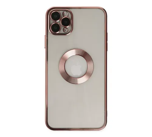 Apple iPhone 11 Pro Kılıf Slot Silikon - Rose Gold