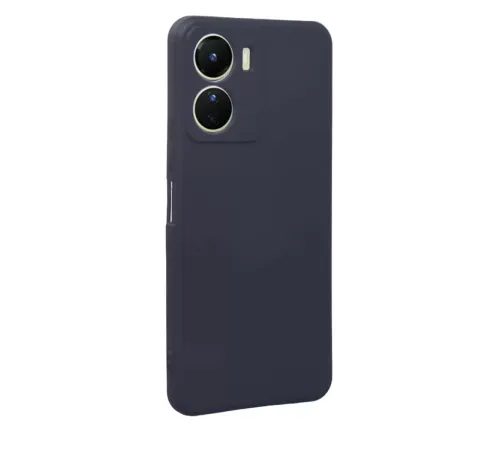 Vivo Y16 Kılıf First Silikon - Lacivert