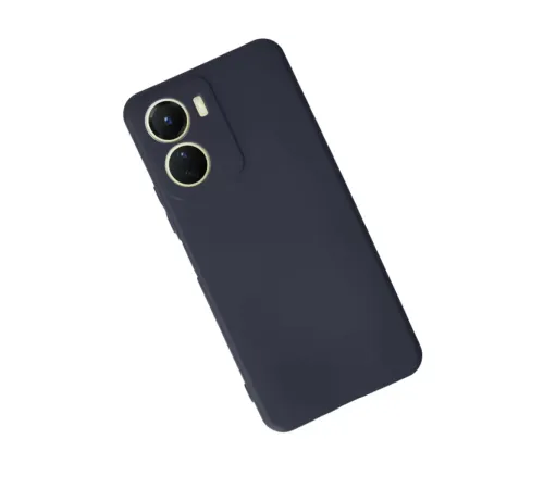 Vivo Y16 Kılıf First Silikon - Lacivert