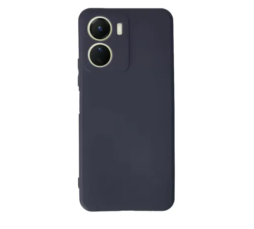 Vivo Y16 Kılıf First Silikon - Lacivert