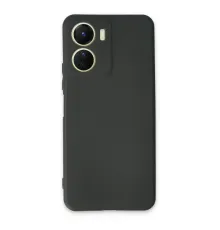 Vivo Y16 Kılıf First Silikon - Koyu Yeşil