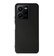 Vivo Y35 Kılıf First Silikon - Siyah