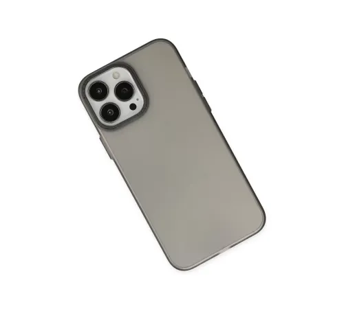 Apple iPhone 14 Pro Kılıf Modos Metal Kapak - Siyah
