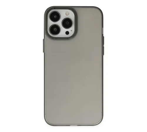 Apple iPhone 14 Pro Kılıf Modos Metal Kapak - Siyah
