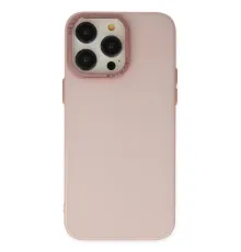 Apple iPhone 14 Pro Kılıf Modos Metal Kapak - Pembe