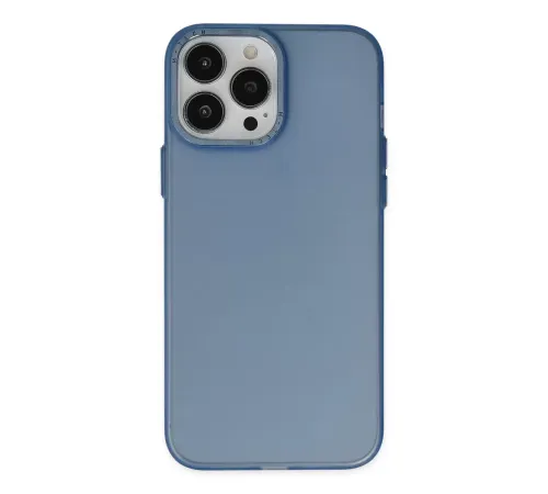Apple iPhone 13 Pro Max Kılıf Modos Metal Kapak - Lacivert