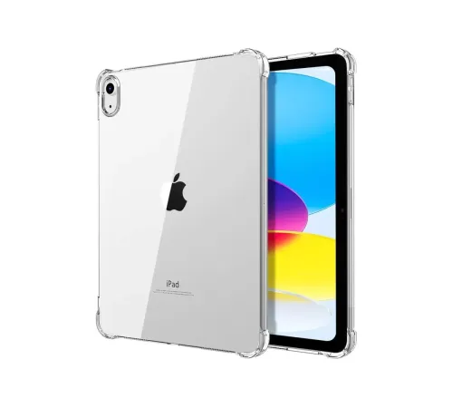 Apple iPad 2022 10.9 (10.nesil) Kılıf Anti Shock Tablet Silikon - Şeffaf