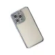 Apple iPhone 14 Pro Kılıf Joke Taşlı Silikon - Mavi