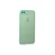 Apple iPhone 7 Plus Kılıf Montreal Silikon Kapak - Turkuaz