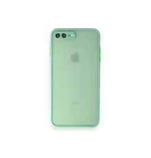 Apple iPhone 7 Plus Kılıf Montreal Silikon Kapak - Turkuaz