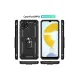 Realme C21 Kılıf Sofya Yüzüklü Silikon Kapak - Siyah