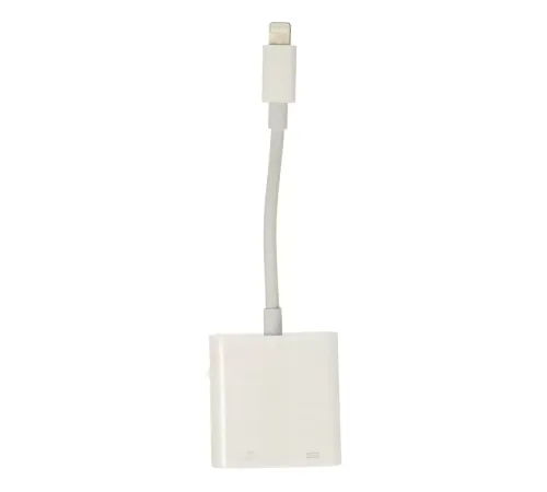 APR22 Iphone Otg 2in1 - Beyaz