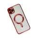 Apple iPhone 11 Pro Max Kılıf Kross Magneticsafe Kapak - Kırmızı