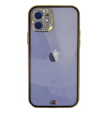 Apple iPhone 12 Kılıf Liva Taşlı Silikon - Siyah