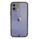 Apple iPhone 12 Kılıf Liva Taşlı Silikon - Siyah