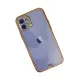 Apple iPhone 12 Kılıf Liva Taşlı Silikon - Pembe