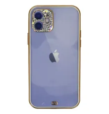 Apple iPhone 12 Kılıf Liva Taşlı Silikon - Beyaz