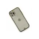 Apple iPhone 12 Pro Kılıf Liva Taşlı Silikon - Siyah