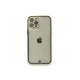 Apple iPhone 12 Pro Kılıf Liva Taşlı Silikon - Siyah