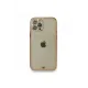 Apple iPhone 12 Pro Kılıf Liva Taşlı Silikon - Pembe