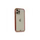 Apple iPhone 12 Pro Kılıf Liva Taşlı Silikon - Kırmızı