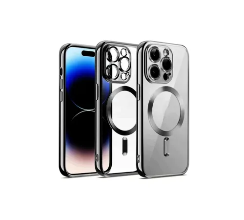 Apple iPhone 12 Pro Kılıf Kross Magneticsafe Kapak - Gümüş