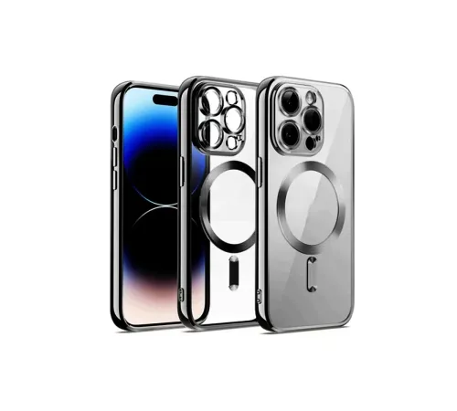 Apple iPhone 12 Pro Kılıf Kross Magneticsafe Kapak - Gümüş
