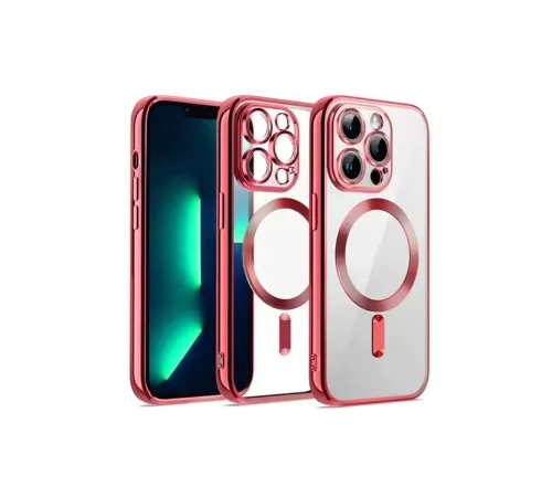 Apple iPhone 12 Pro Kılıf Kross Magneticsafe Kapak - Kırmızı