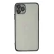 Apple iPhone 11 Pro Kılıf Lensli Silikon - Siyah