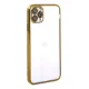 Apple iPhone 11 Pro Kılıf Lensli Silikon - Gold