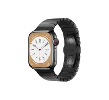 Apple Watch 42mm KR416 Huks Kordon - Siyah