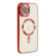 Apple iPhone 12 Pro Max Kılıf Kross Magneticsafe Kapak - Kırmızı