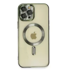 Apple iPhone 12 Pro Max Kılıf Kross Magneticsafe Kapak - Koyu Yeşil